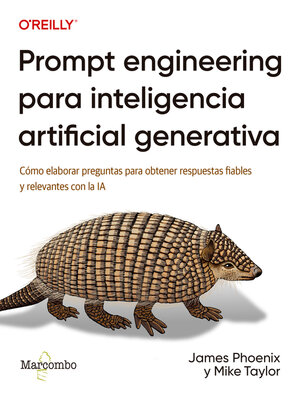 cover image of Prompt engineering para inteligencia artificial generativa